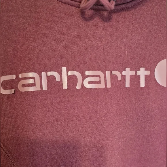 Maroon Carhartt Hoodie, size Medium - Picture 2 of 4